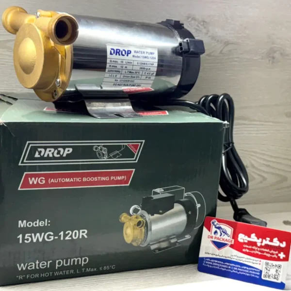 پمپ تقویت کننده خودکار آب DROP 15WG-120R دکتر پکیج
